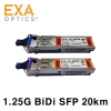 [EXA] MOXA BiDi SFP-1G20ALC BLC 20km 광모듈세트
